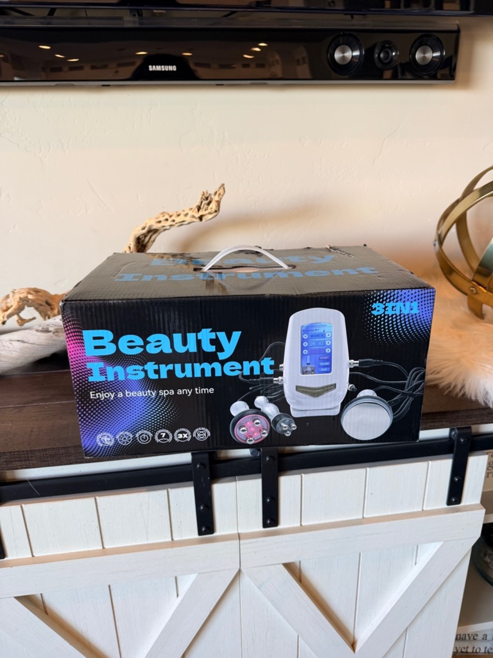 Beauty 3 In 1 Body Slimming Cavitation Beauty Body Sculpting Machine Skin Lift